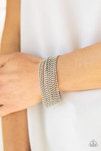 Load image into Gallery viewer, Paparazzi Accessories - I Woke Up Like This - White (Bling) Bracelet
