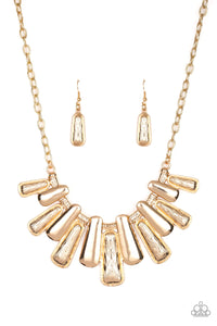 Paparazzi Accessories - Mane Up - Gold Necklace