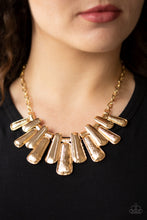 Load image into Gallery viewer, Paparazzi Accessories - Mane Up - Gold Necklace
