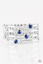 Load image into Gallery viewer, Paparazzi Accessories - Sparkle Showdown - Blue Ring
