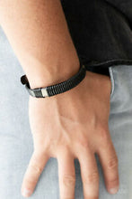Load image into Gallery viewer, Paparazzi Accessories - What Happens On The Road - Black Urban Bracelet

