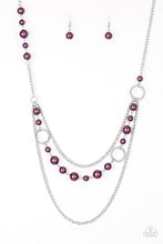 Load image into Gallery viewer, Paparazzi Accessories - Party Dress Princess - Purple Necklace
