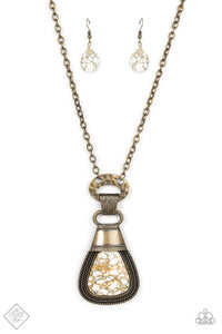 Paparazzi Accessories - Rodeo Royale - Brass Necklace