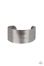Load image into Gallery viewer, Paparazzi Accessories - Texture Trailblaxer - Silver Bracelet

