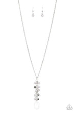 Load image into Gallery viewer, Paparazzi Accessories - Teardrop Serenity - Silver Necklace
