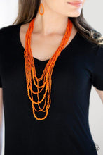 Load image into Gallery viewer, Paparazzi Accessories - Totally Tonga - Orange Necklace
