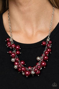 Paparazzi Accessories - Uptown Upgrade - Red Necklace